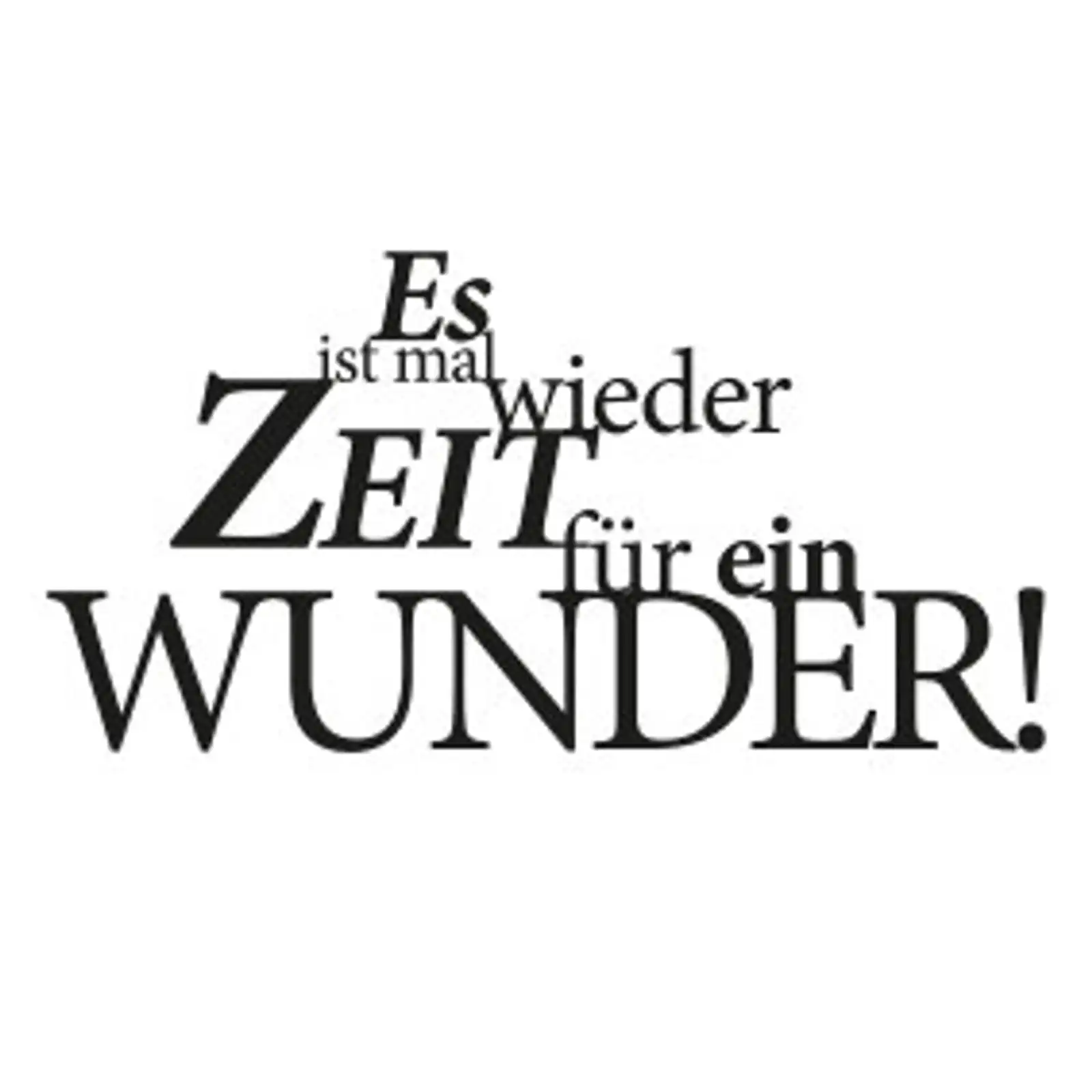 Thumbnail: typoBILD "Es ist mal wieder Zeit für ein Wunder!"
