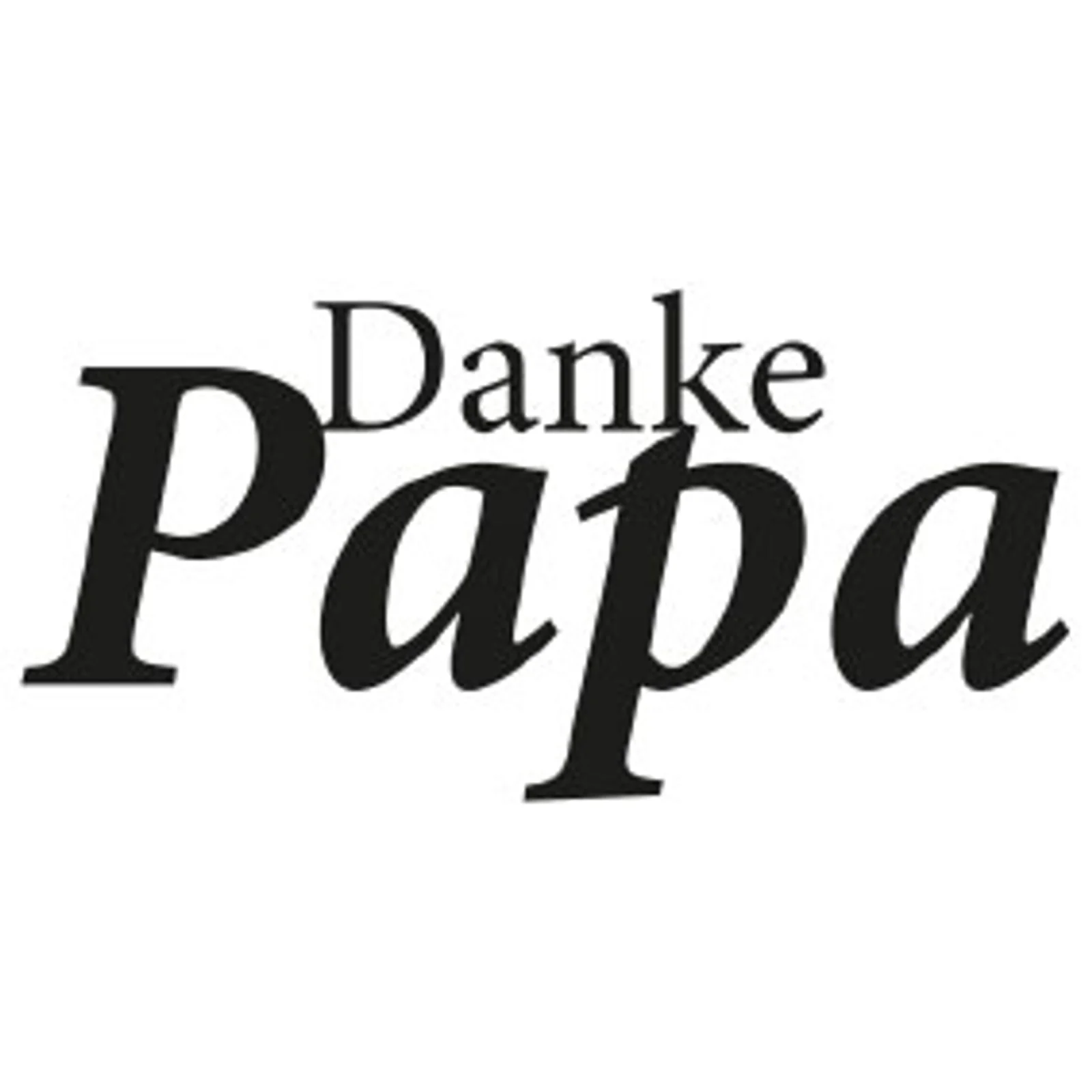 typoBILD "Danke Papa!"