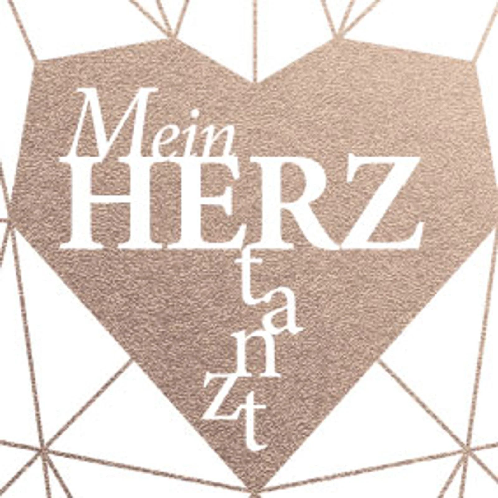typoBILD "Mein Herz tanzt!"