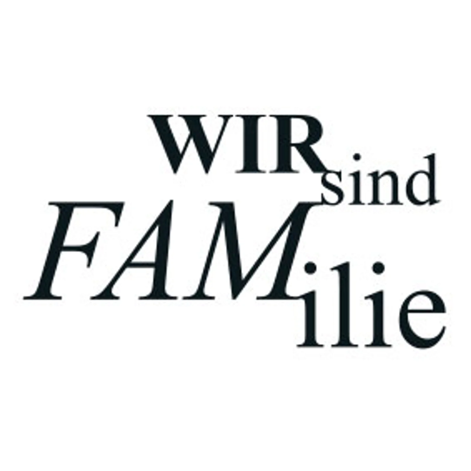typoBILD "Wir sind Familie!"