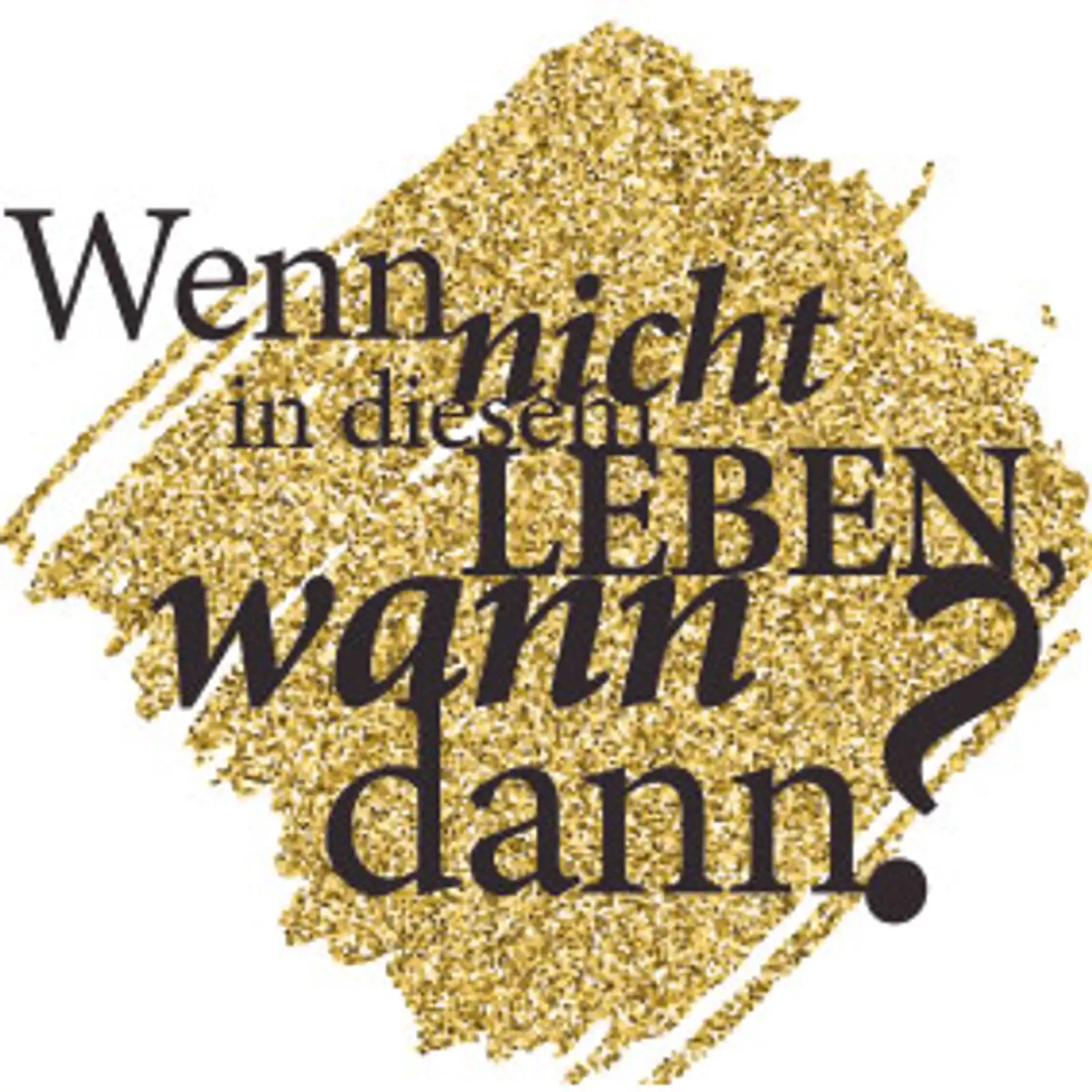 Thumbnail: typoBILD "Wenn nicht in diesem Leben, wann dann?"