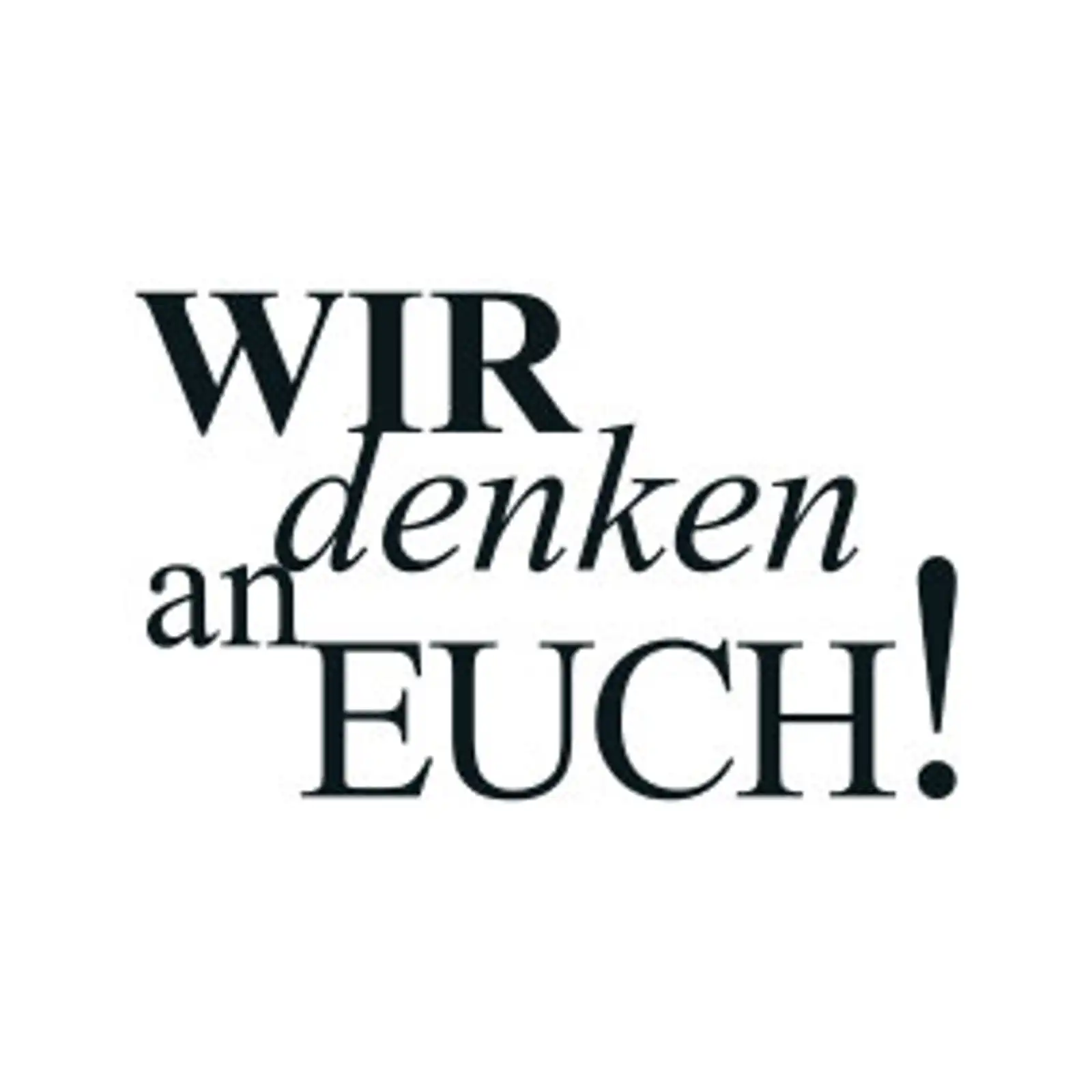 Thumbnail: typoBILD "Wir denken an euch"