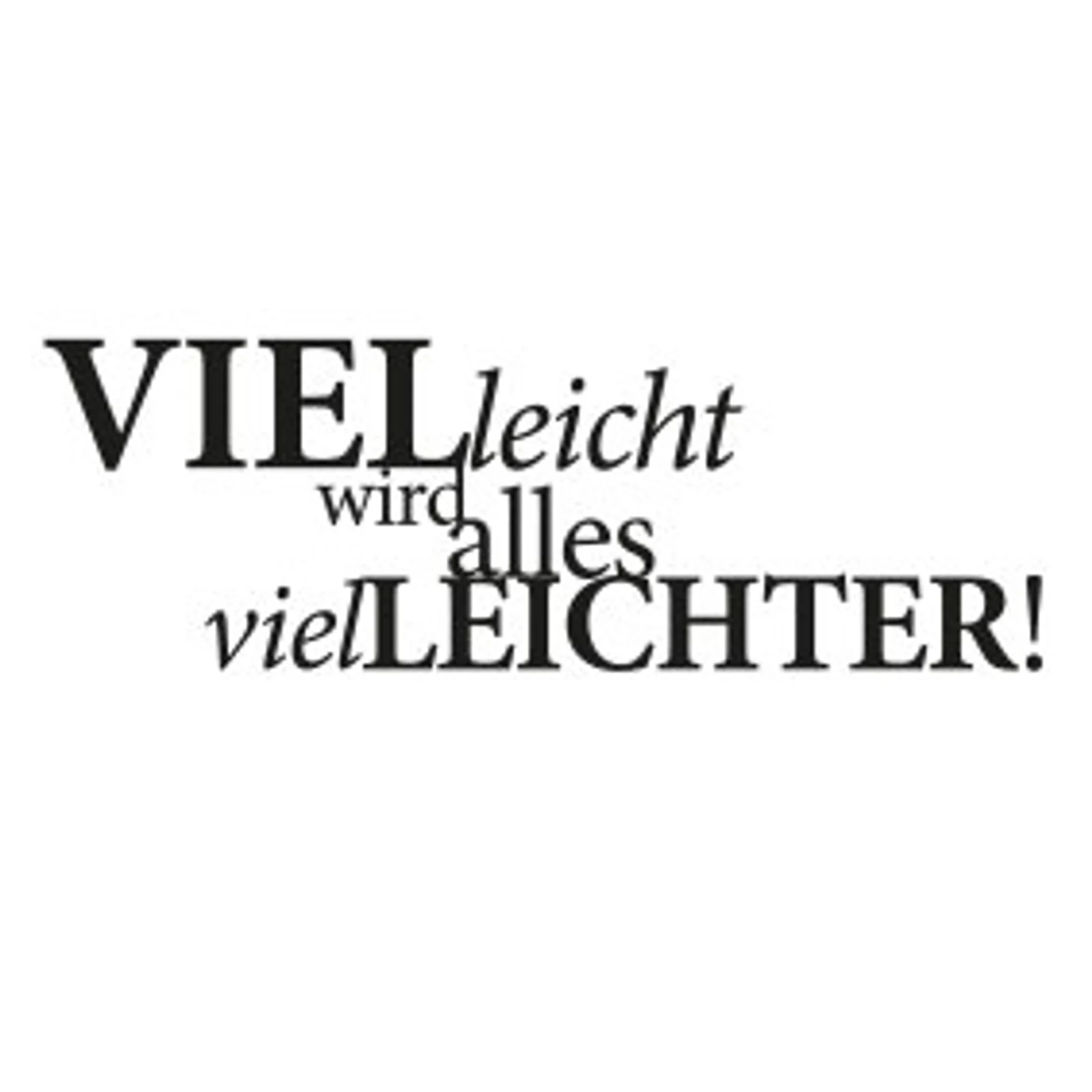 typoBILD "Vielleicht wird alles viel leichter?"