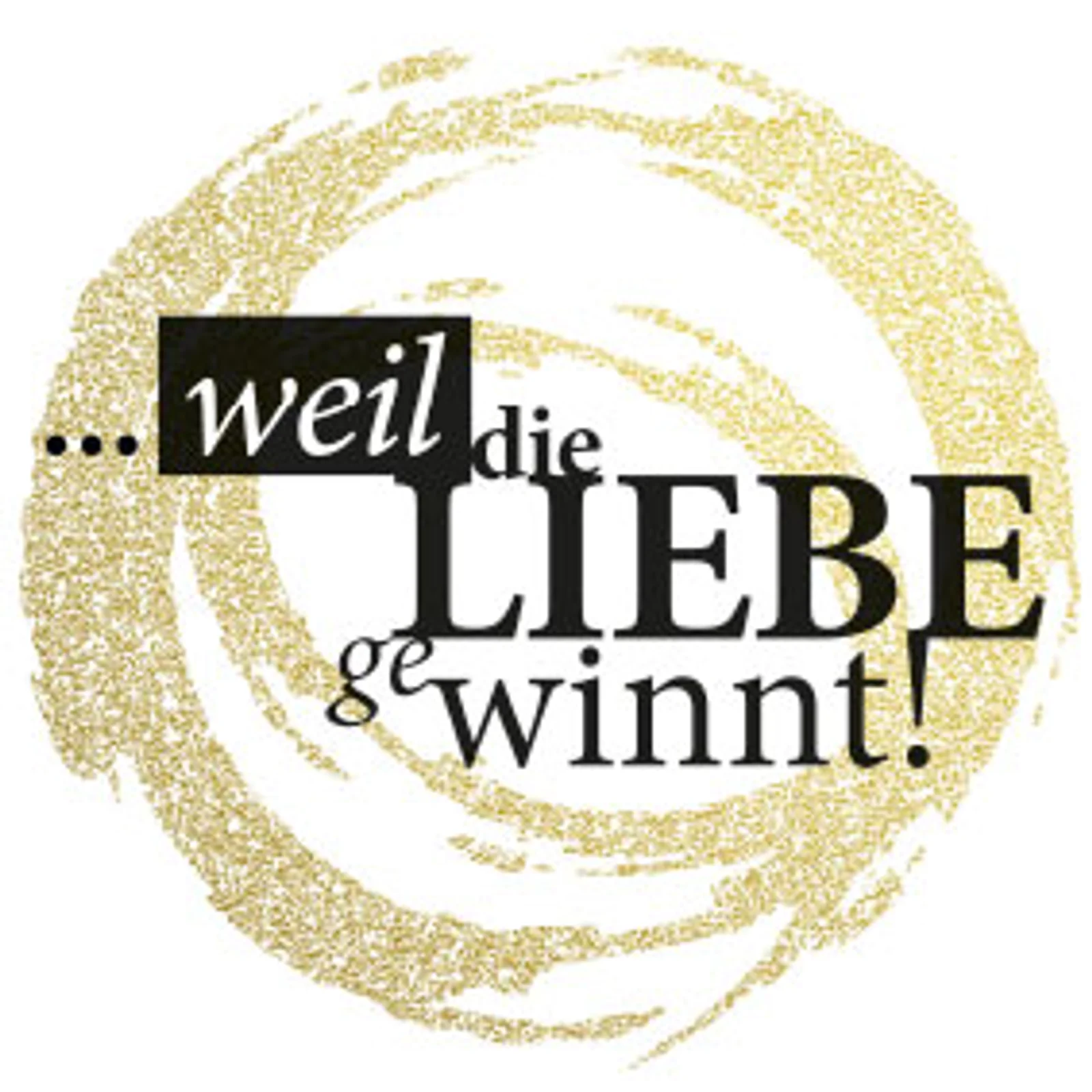 typoBILD "Weil die Liebe gewinnt!"