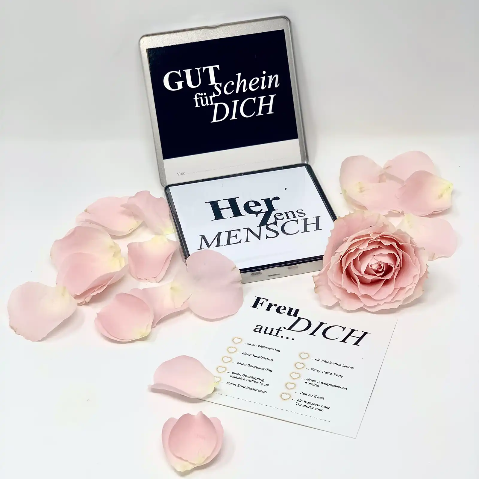 Thumbnail: gutscheinCARD MINI "Zeit zu Zweit!"