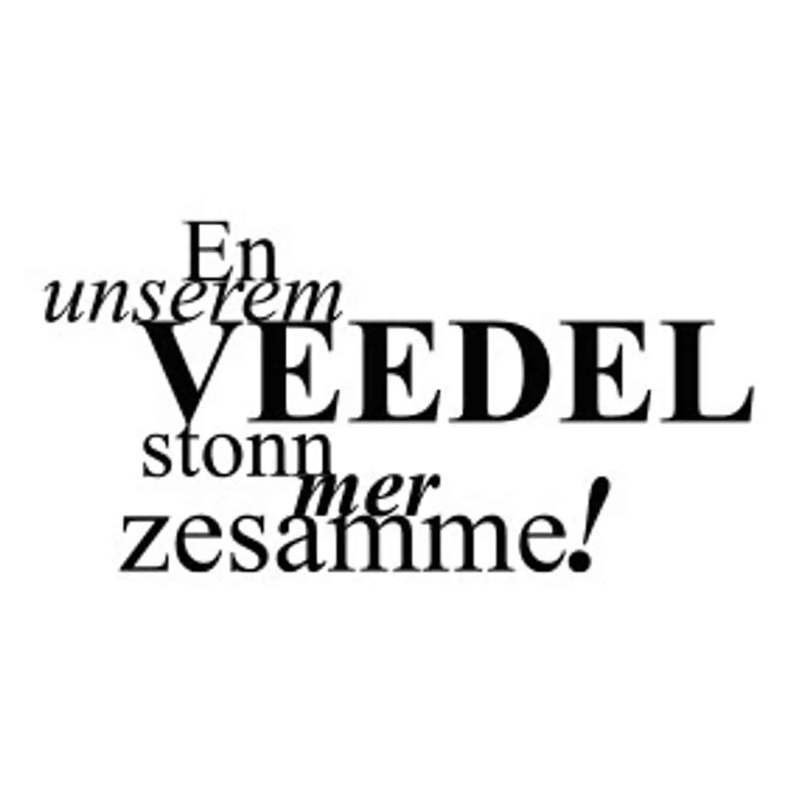 Thumbnail: typoBILD "En unserem Veedel stonn mer zesamme!"
